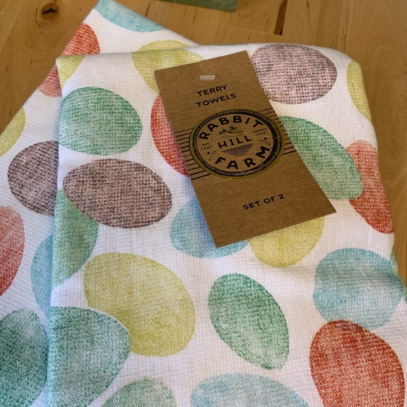 Colorful Easter Kitchen Towels by Rabbit Farm - Picture 3 of 6